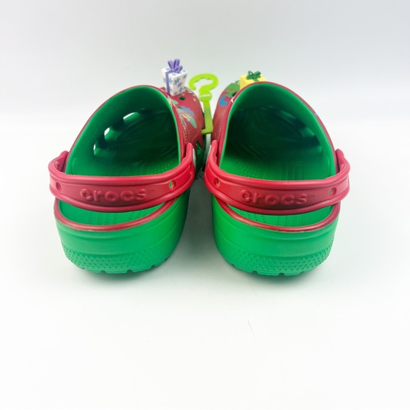 NEW Disney Parks Christmas Crocs Holiday Presents Mickey Friends 3D Clogs M7/W9 - Picture 3 of 9